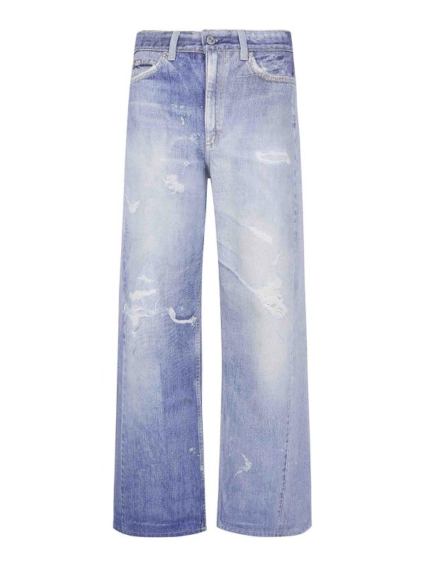 OUR LEGACY: Jeans Rectos - Vaqueros Rectos - Azul