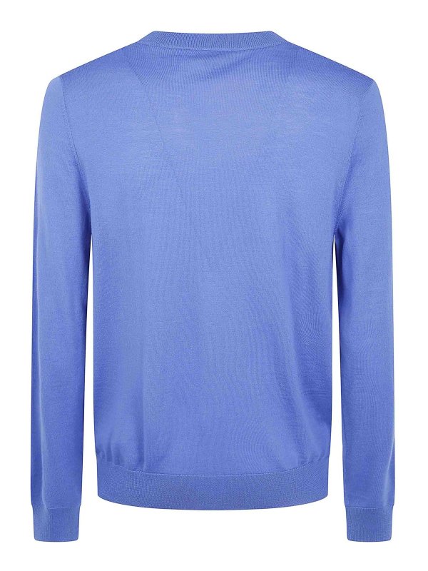 PAUL SMITH: Pull col rond online - Pull Col Rond - Bleu