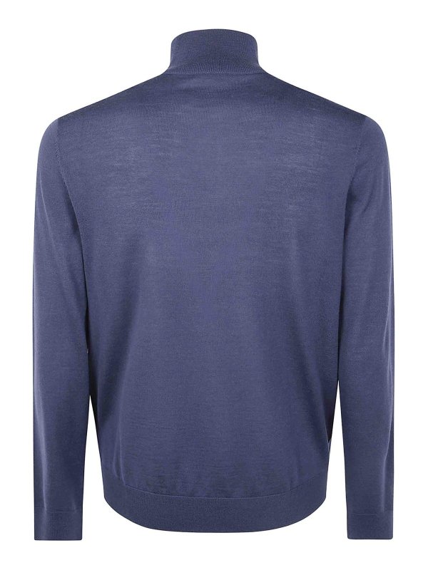 PAUL SMITH: Pull col rond online - Pull Col Rond - Bleu