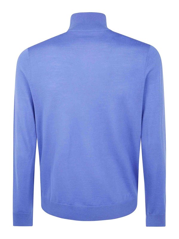 PAUL SMITH: Pull col rond online - Pull Col Rond - Bleu