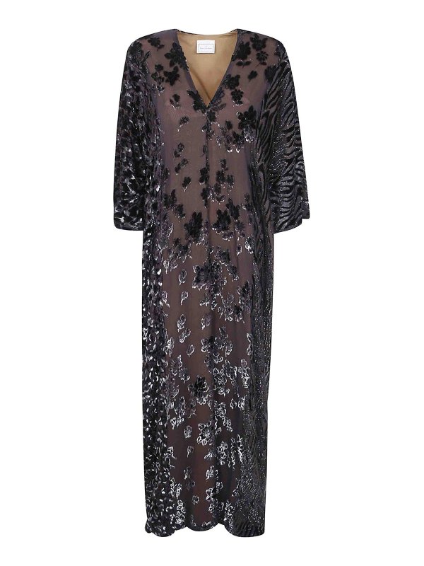 PIERRE-LOUIS MASCIA: abiti lunghi - Vestito  patchwork
