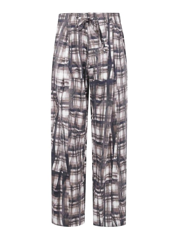 PIERRE-LOUIS MASCIA: Casual Hosen - Casual Hose - Grün