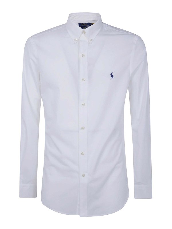 POLO RALPH LAUREN: Hemden - Hemd - Weiß