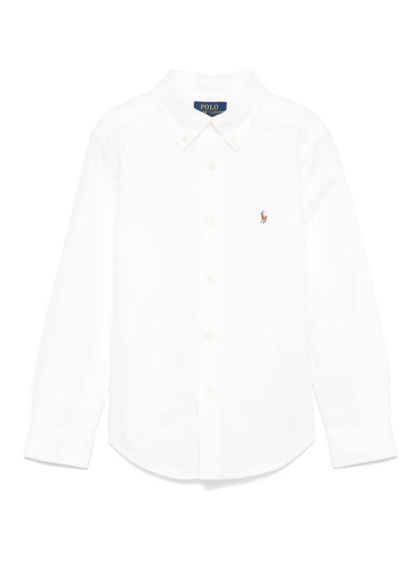 POLO RALPH LAUREN: シャツ - シャツ - 白