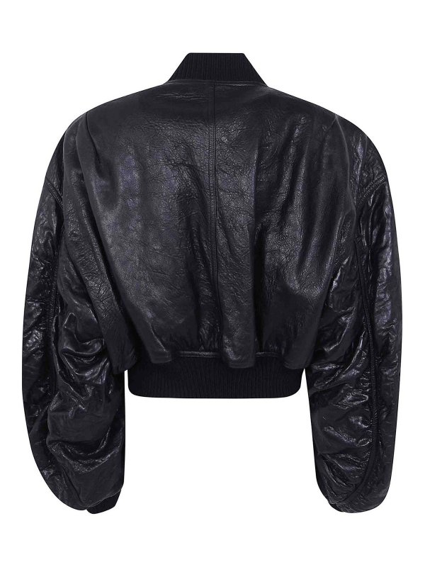 RICK OWENS: ボンバージャケット online - ボンバージャケット - 黒