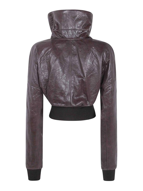 RICK OWENS: ボンバージャケット online - ボンバージャケット - ブラウン