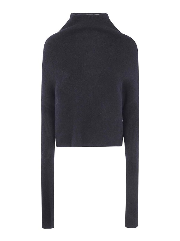 RICK OWENS: タートルネック - タートルネック/ポロネック - 黒