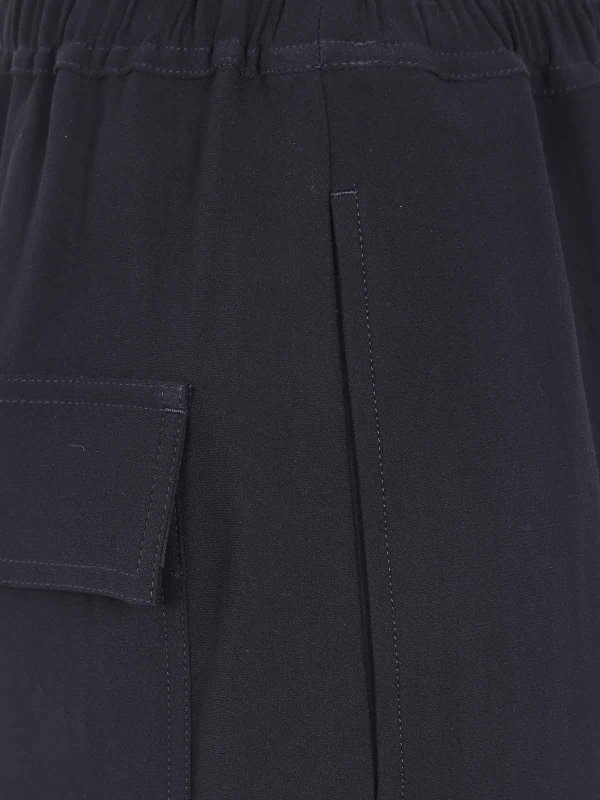 The Best Shops RICK OWENS: カジュアルトラウザー - カジュアルパンツ - 黒