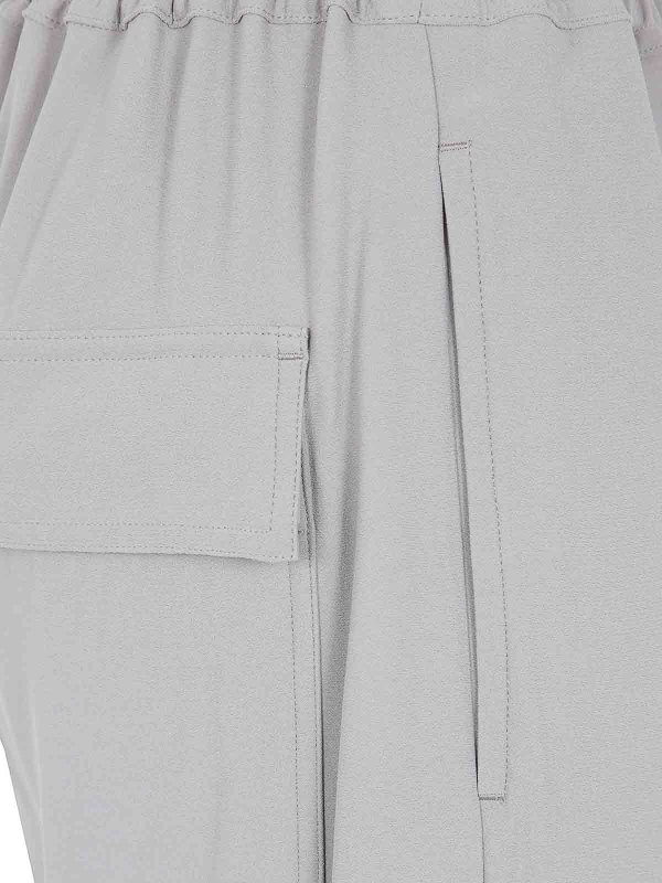 The Best Shops RICK OWENS: カジュアルトラウザー - カジュアルパンツ - 白