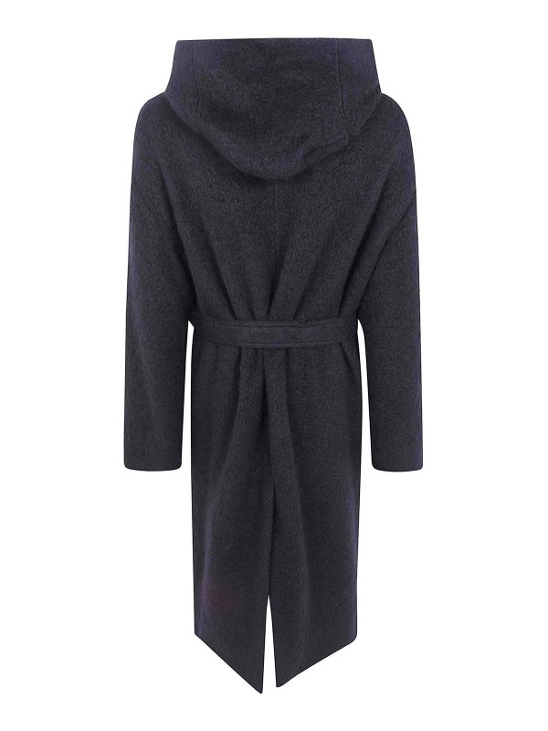 RICK OWENS: trench coats online - Tower Coat