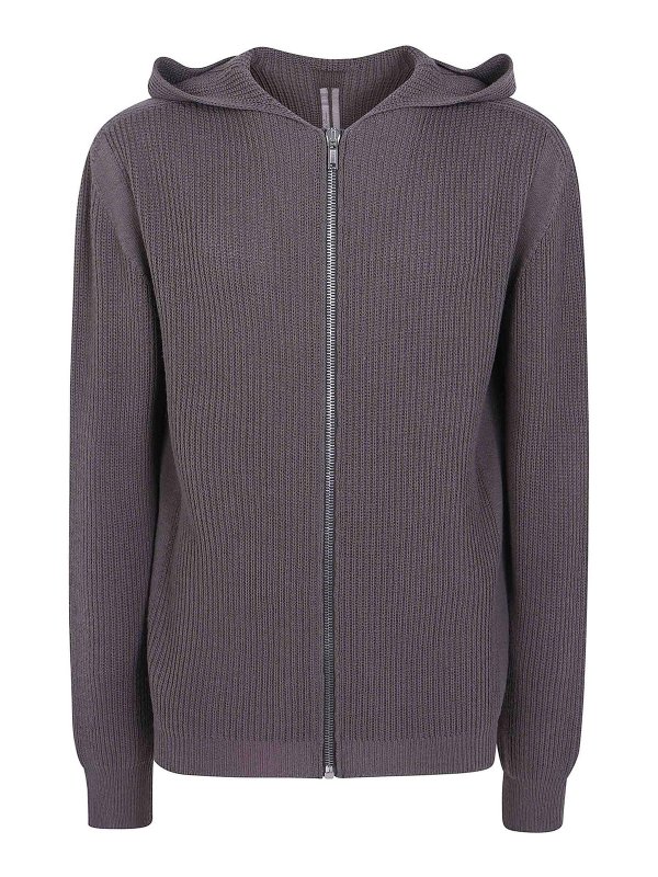 RICK OWENS: Sudaderas y suéteres - Sudadera - Gris