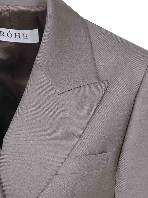 The Best Shops ROHE: Blazer - Blazer - Braun