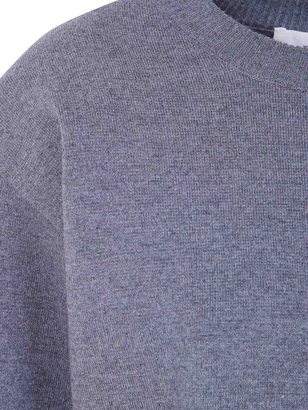 The Best Shops ROHE: Pull col rond - Pull Col Rond - Gris
