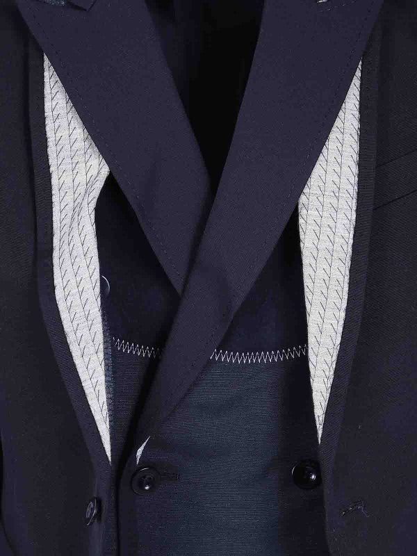 The Best Shops Sacai: Lederjacken - Lederjacke - Schwarz