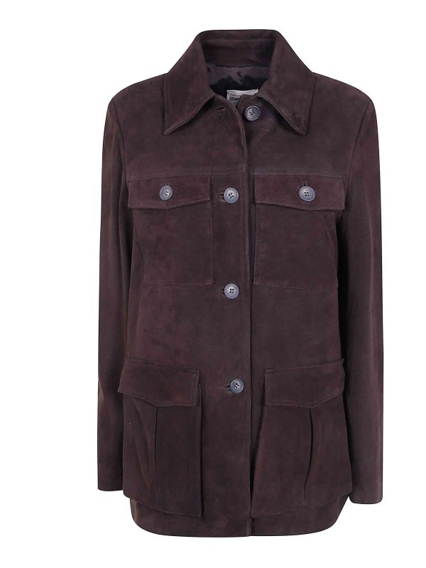 Semicouture: leather jacket - Penny Leather Jacket