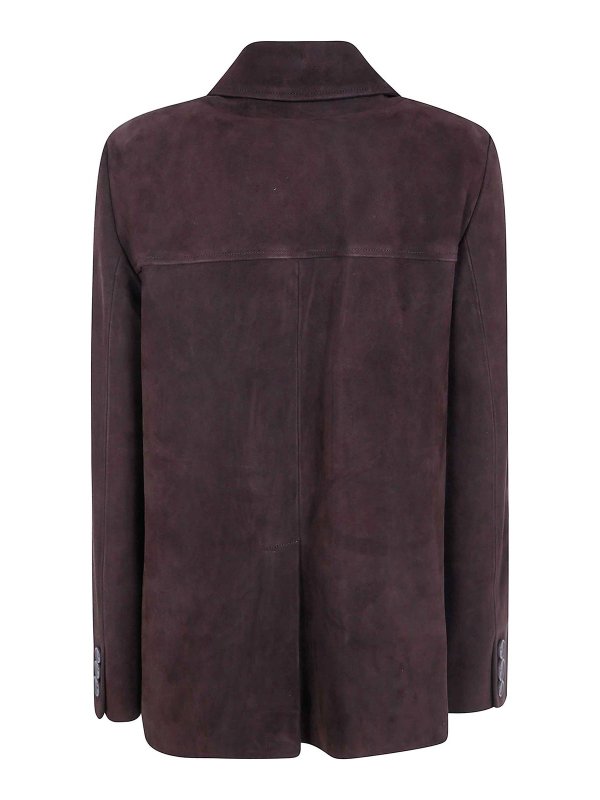 Semicouture: leather jacket online - Penny Leather Jacket