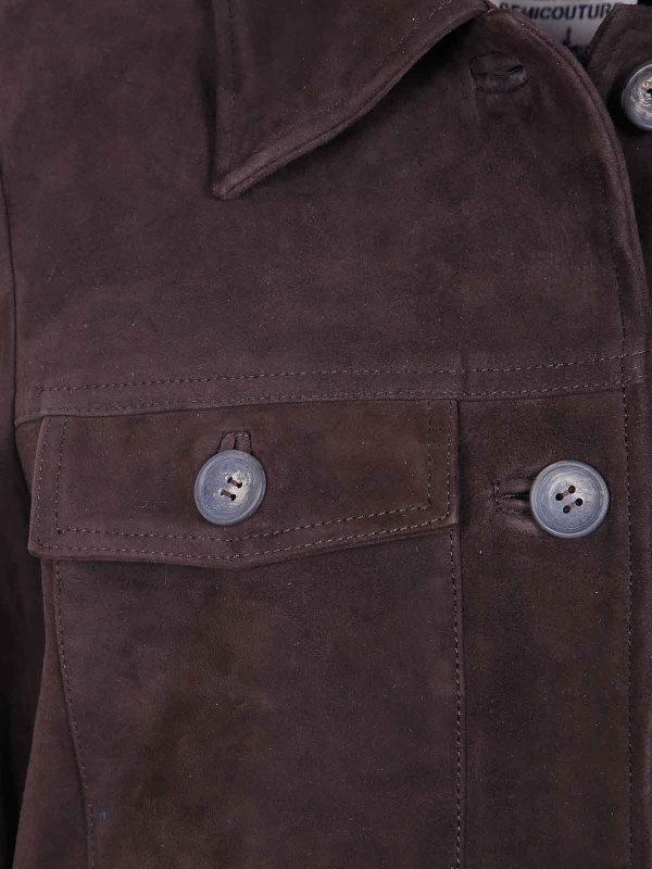 The Best Shops Semicouture: leather jacket - Penny Leather Jacket