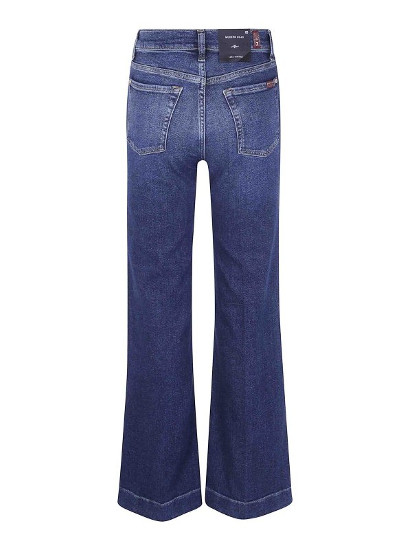 7 FOR ALL MANKIND: ストレートジーンズ online - ストレートジーンズ - ブルー