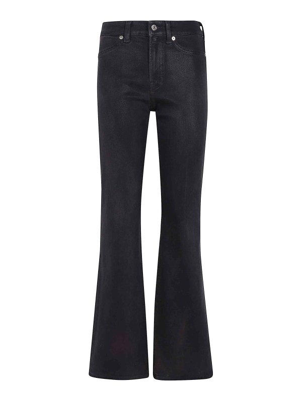 7 FOR ALL MANKIND: ブーツカットジーンズ - ブーツカットジーンズ - ブラウン