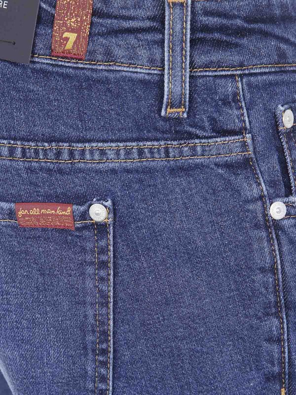The Best Shops 7 FOR ALL MANKIND: Schlagjeans - Schlagjeans - Blau