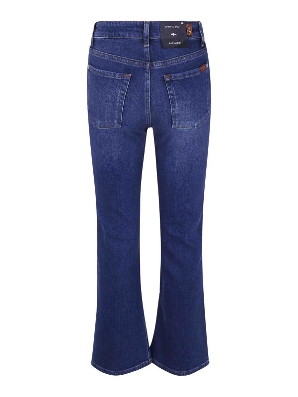 7 FOR ALL MANKIND: ベルボトムジーンズ online - フレアジーンズ - ブルー