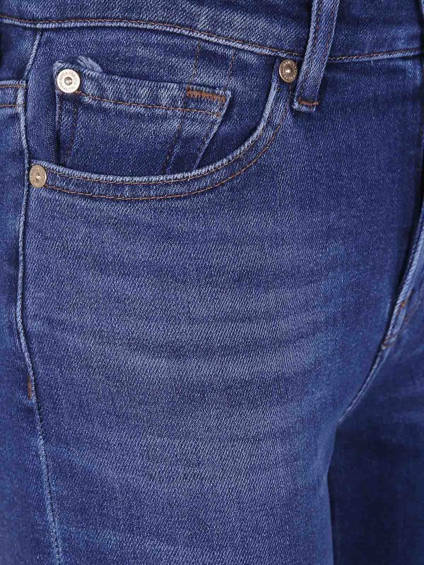 The Best Shops 7 FOR ALL MANKIND: ベルボトムジーンズ - フレアジーンズ - ブルー
