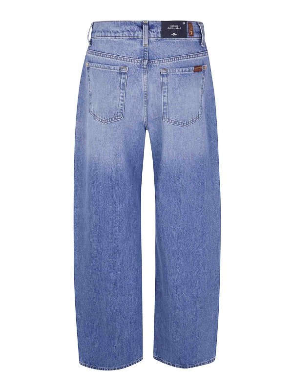 7 FOR ALL MANKIND: ベルボトムジーンズ online - フレアジーンズ - ブルー