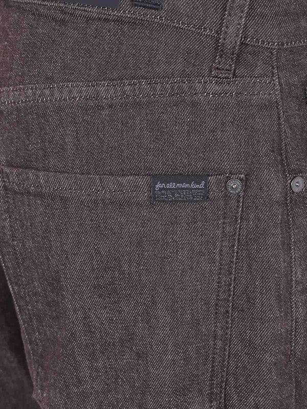 The Best Shops 7 FOR ALL MANKIND: ストレートジーンズ - ストレートジーンズ - ブラウン