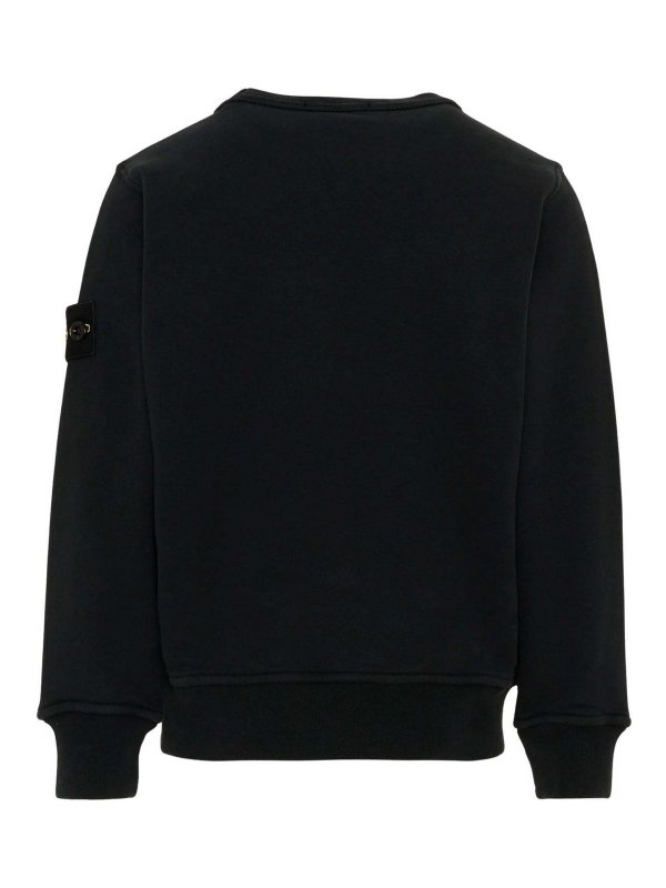 Stone Island Junior: スウェット＆セーター online - スウェットシャツ/セーター - 黒