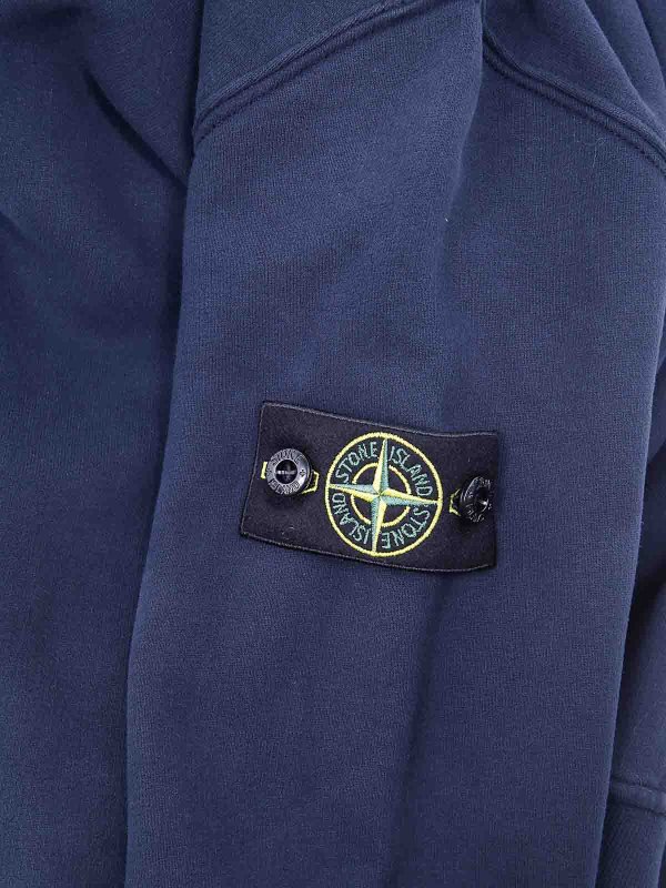 The Best Shops Stone Island Junior: スウェット＆セーター - スウェットシャツ/セーター - ブルー