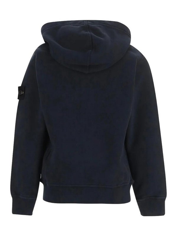 Stone Island Junior: Sweatshirts und Pullover online - Sweatshirt - Blau