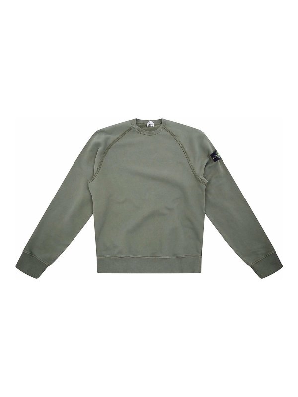 Stone Island Junior: スウェット＆セーター - スウェットシャツ/セーター - 緑