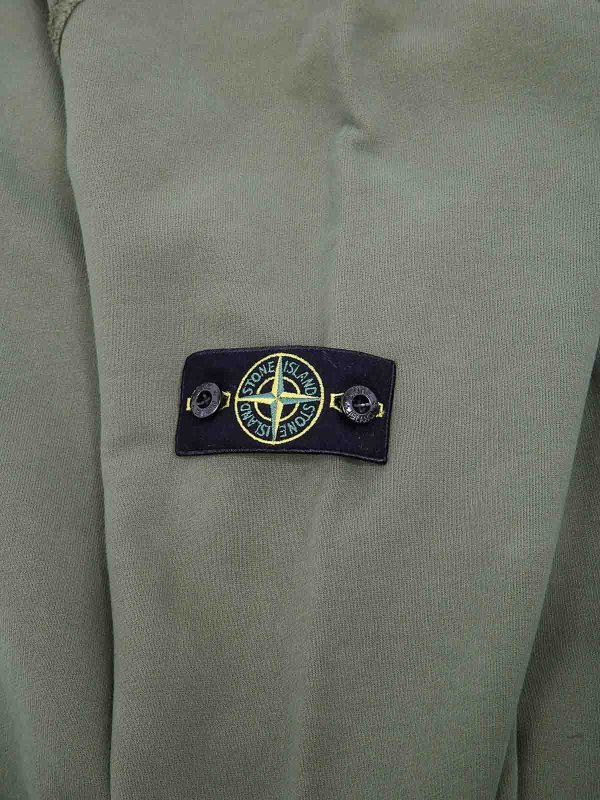 The Best Shops Stone Island Junior: スウェット＆セーター - スウェットシャツ/セーター - 緑