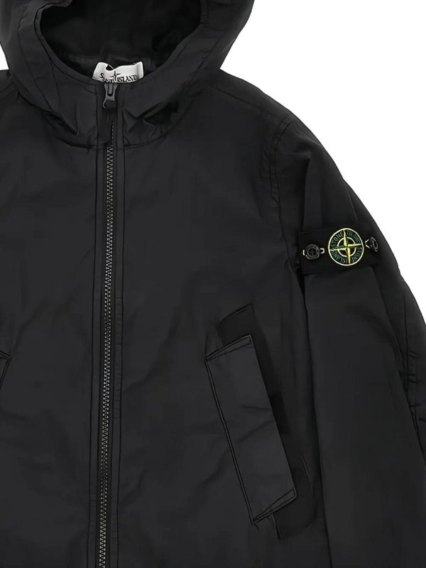 Stone Island Junior: カジュアルジャケット online - カジュアルジャケット - 黒