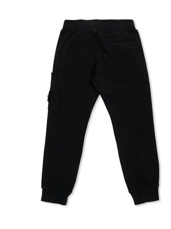 Stone Island Junior: カジュアルトラウザー online - カジュアルパンツ - 黒