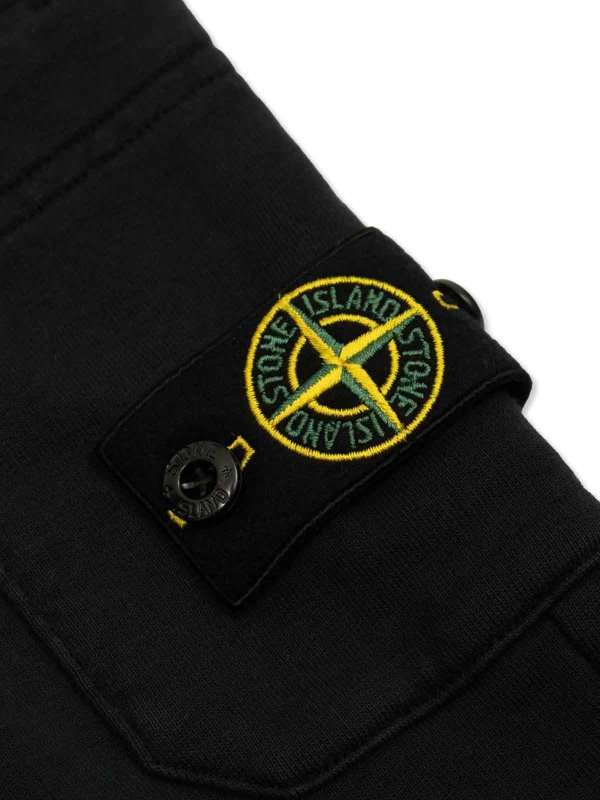 The Best Shops Stone Island Junior: カジュアルトラウザー - カジュアルパンツ - 黒