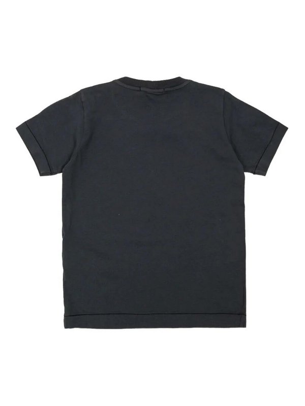 Stone Island Junior: T-shirts online - T-Shirt - Blau