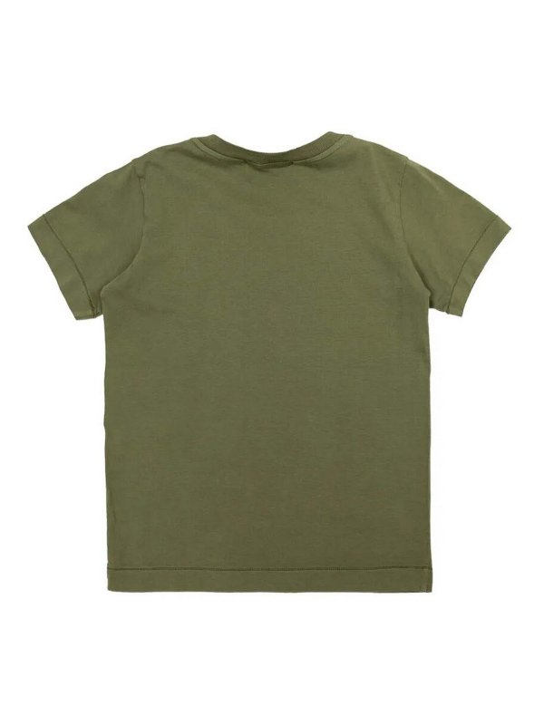 Stone Island Junior: T-shirts online - T-Shirt - Grün
