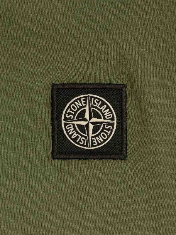 T-Shirt - Grün shop online: Stone Island Junior