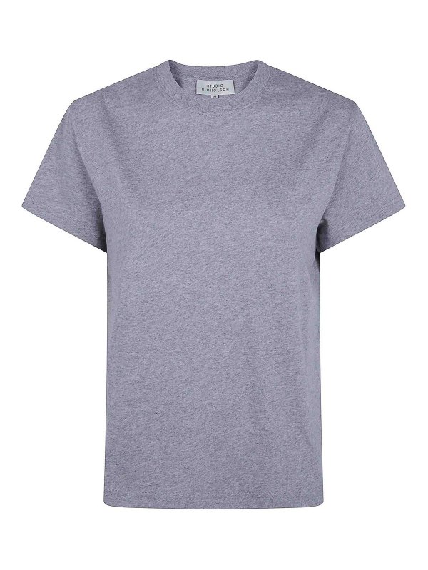 STUDIO NICHOLSON: Camisetas - Camiseta - Gris