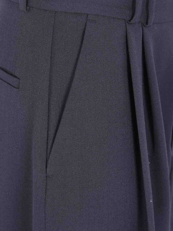The Best Shops STUDIO NICHOLSON: casual trousers - Double Pleat Volume Pant