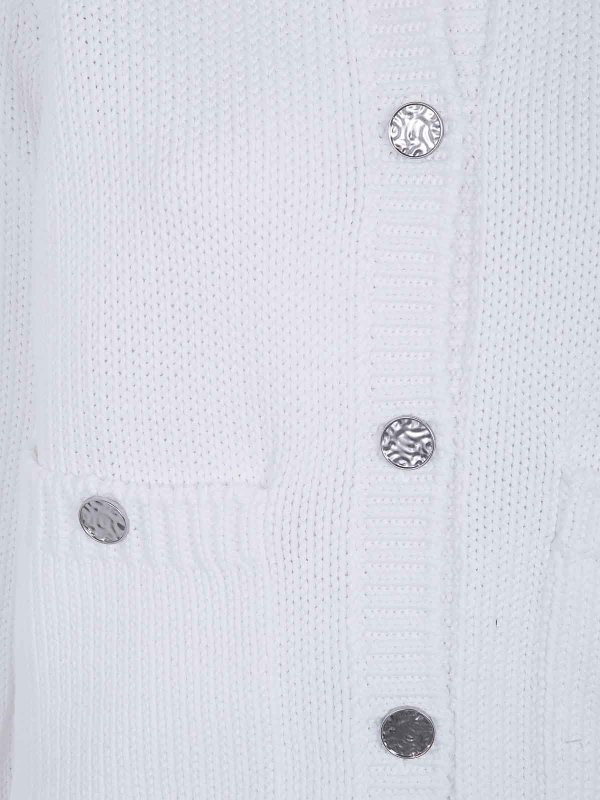 The Best Shops TOTEME: Cardigans - Cardigan - Weiß