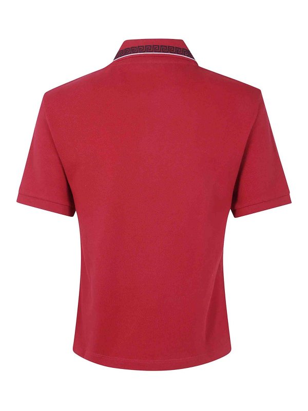 VERSACE: polo shirts online - Polo Piquet