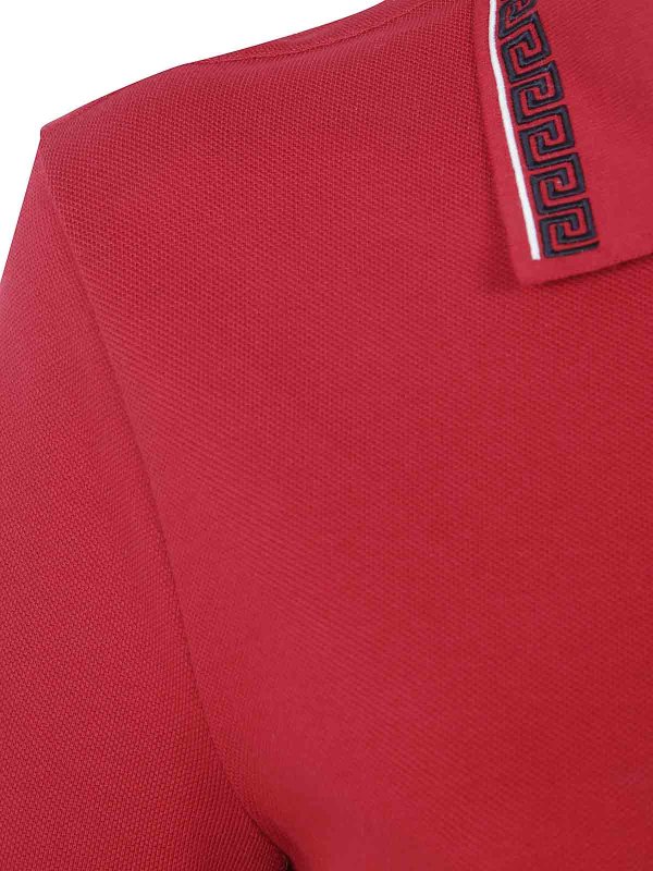 The Best Shops VERSACE: polo shirts - Polo Piquet