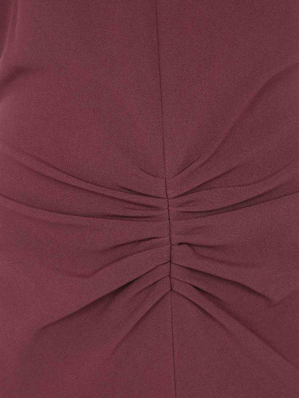 The Best Shops VICTORIA BECKHAM: ニーレングスドレス - 膝丈ドレス - 赤