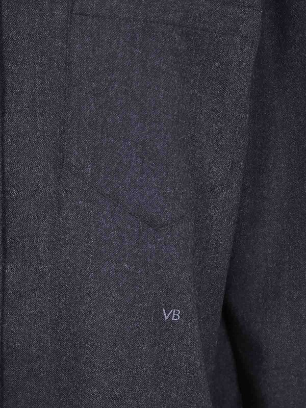 The Best Shops VICTORIA BECKHAM: Hemden - Hemd - Grau