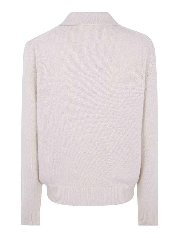 VICTORIA BECKHAM: クルーネック online - クルーネック - ヌードカラー