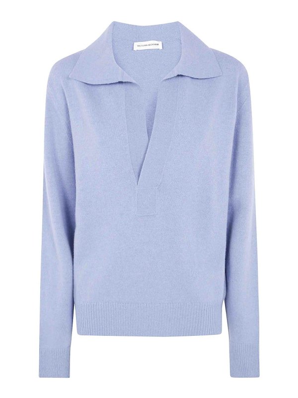 VICTORIA BECKHAM: クルーネック - クルーネック - 黒