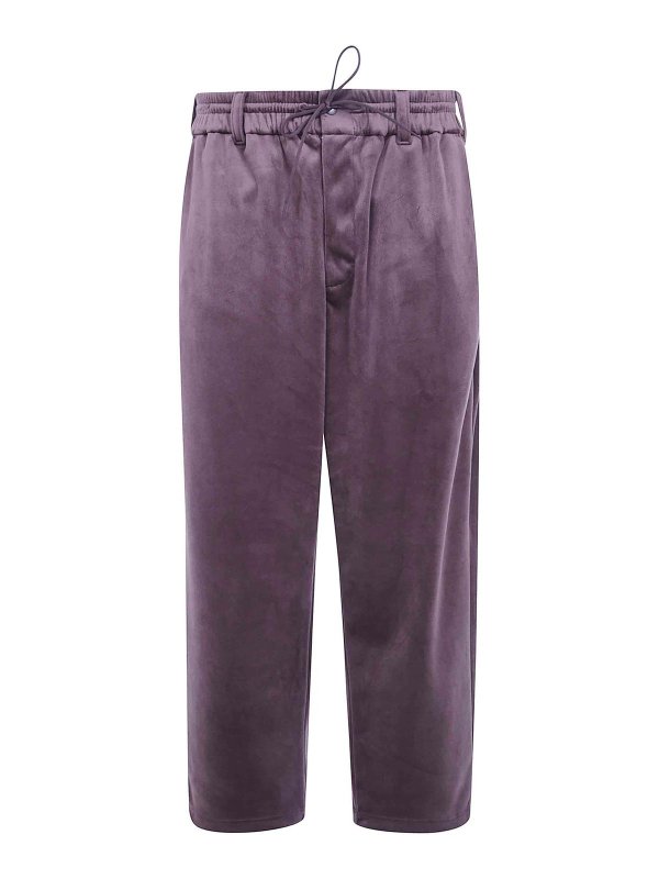 Y-3: Traininghosen - Traininghose - Rot
