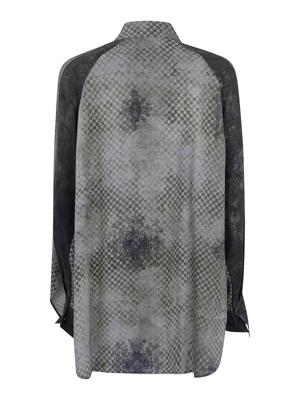 ZIGGY CHEN: shirts online - Drape Long Shirt